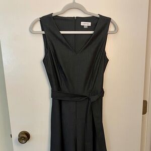 Calvin Klein Black Sleeveless Jumpsuit